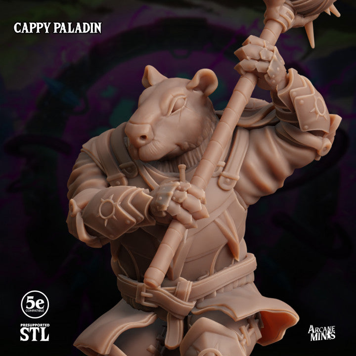 Rodent Paladin Warrior Guard | Medium | Sordane Publishing | D&D DnD Pathfinder Miniature