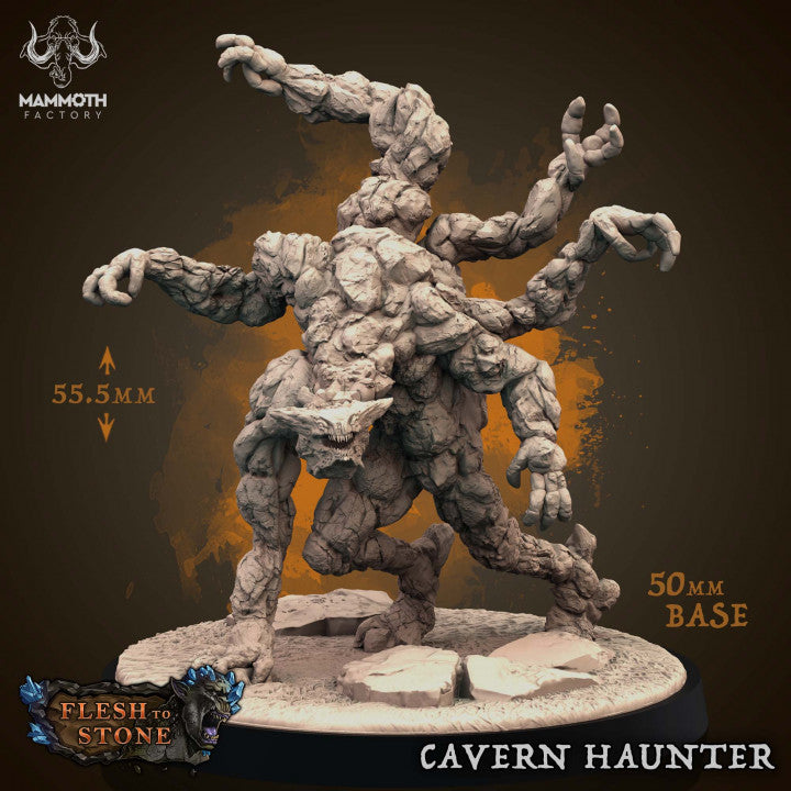 Cavern Haunter Elemental Giant | Large | Mammoth Factory | D&D DnD Pathfinder Miniature
