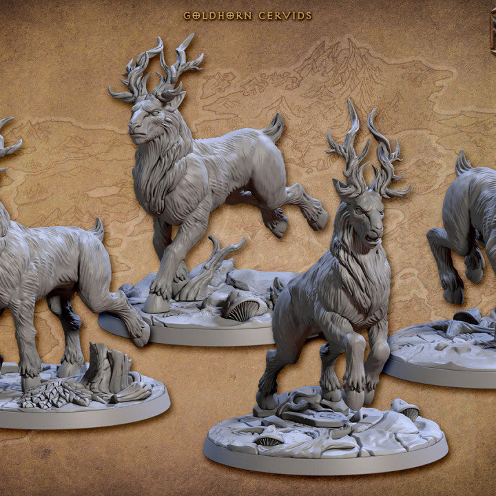 Noble Alfar Cavalry Beast Rider | Large | Artisan Guild | D&D DnD Pathfinder Miniature