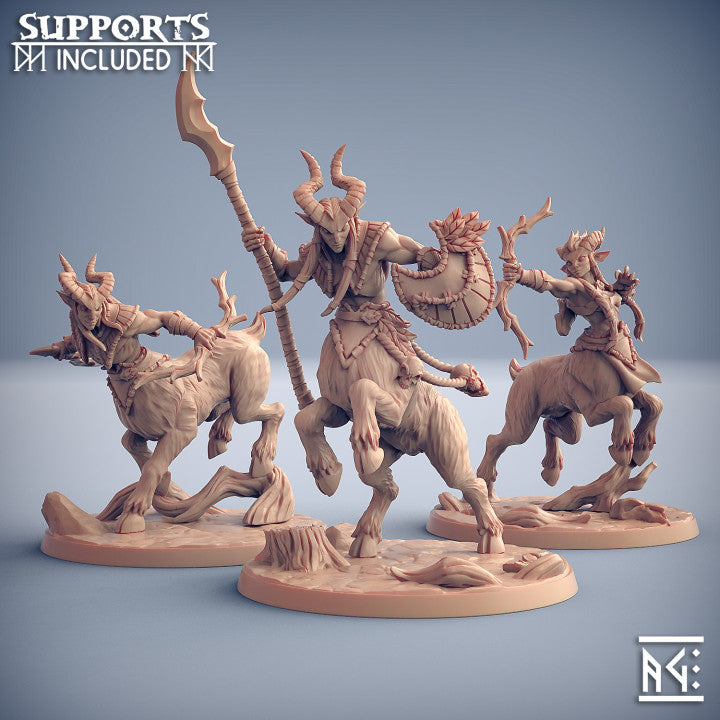 Cervitaur Ranger Warrior Humanoid | Medium | Artisan Guild | D&D DnD Pathfinder Miniature