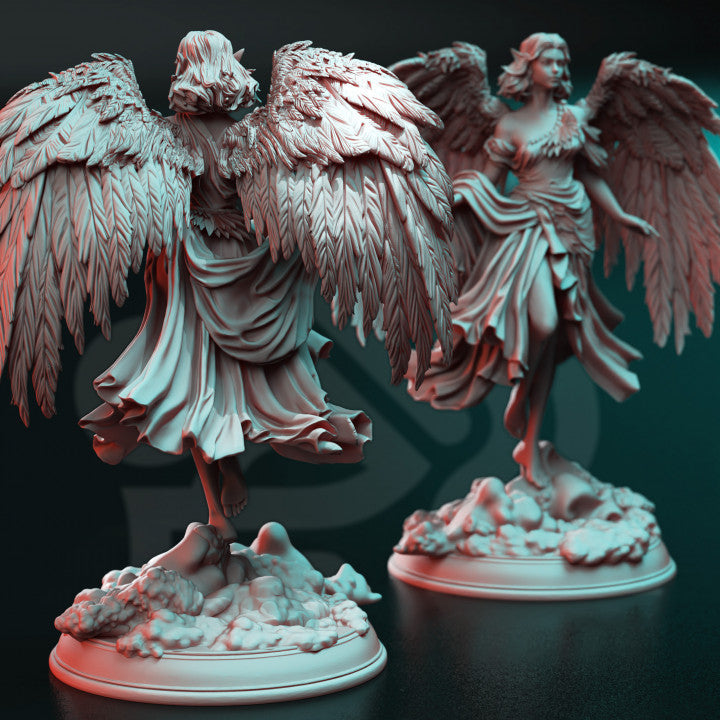 Angel Celestial Wings Medium | DM Stash | D&D DnD Pathfinder Miniature