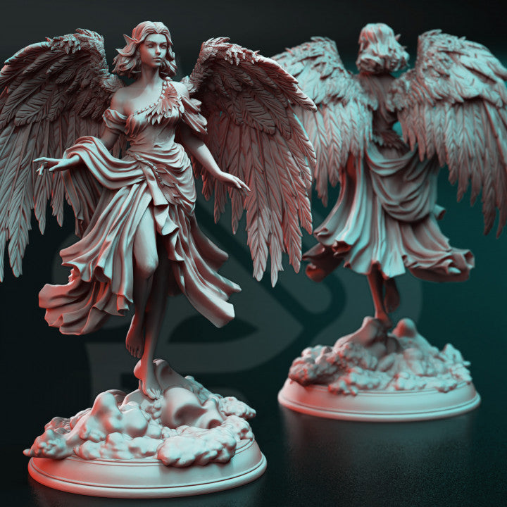 Angel Celestial Wings Medium | DM Stash | D&D DnD Pathfinder Miniature