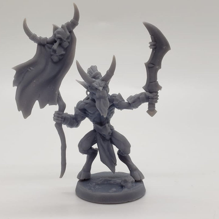 Imp Demon Banner Bearer | Medium | Artisan Guild | D&D DnD Pathfinder Miniature