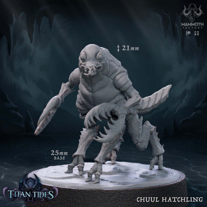 Collection Chuul Hatchling Aberration Miniature | Medium | Mammoth Factory | D&D DnD Pathfinder Miniature