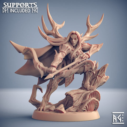 Sylvan Druid Elf Beasts | Medium | Artisan Guild | D&D DnD Pathfinder Miniature