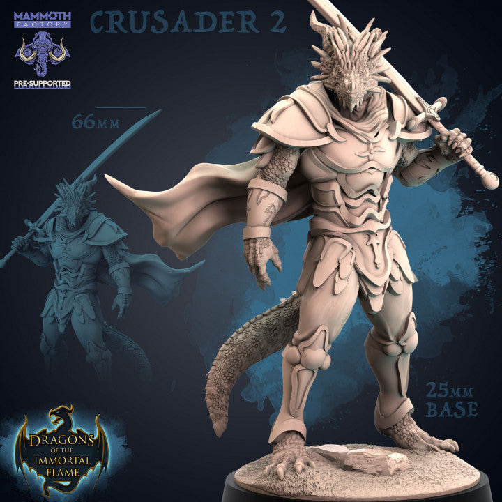 Drakkari Crusader - Guard (25mm Base)