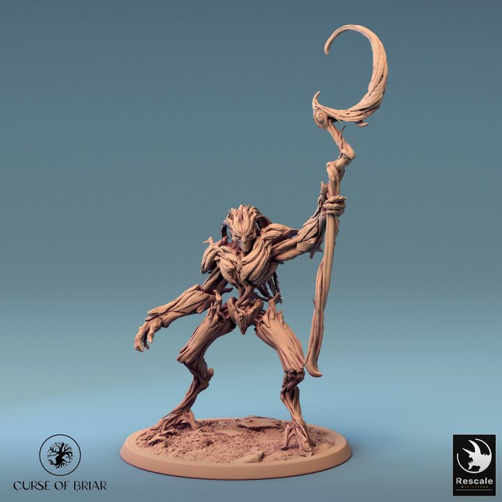 Collection Treefolk Barkclad Guardian Protector | Large | Rescale Miniatures | D&D DnD Pathfinder Miniature