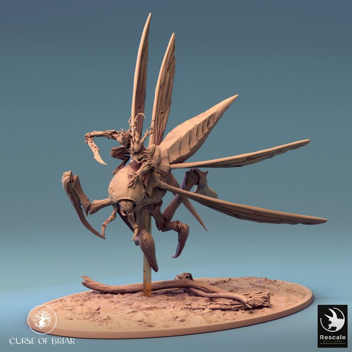 Fyrionis Fly - Mounted (150mm Base)