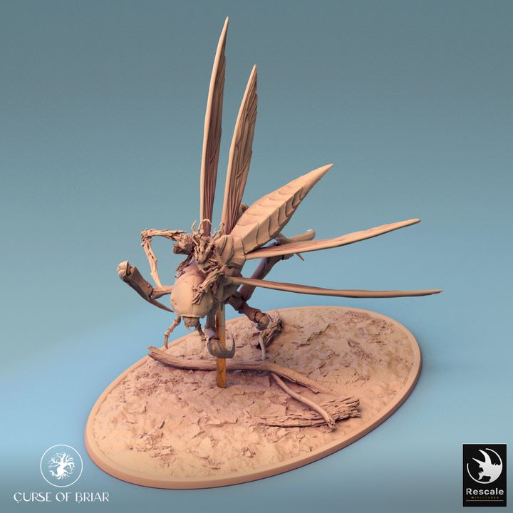 Fyrionis Fly - Mounted (150mm Base)
