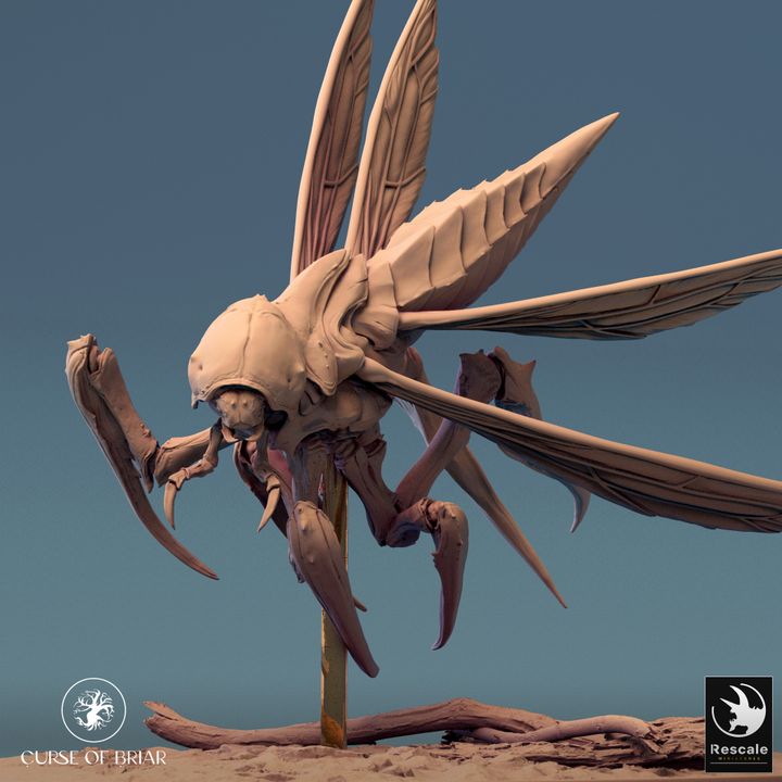 Fyrionis Fly - Mounted (150mm Base)