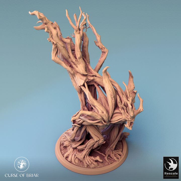 Ent Guardian Tree Creature Model | Large | Rescale Miniatures | D&D DnD Pathfinder Miniature