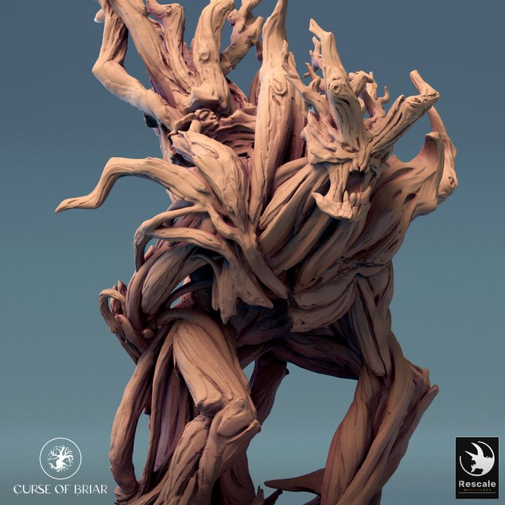 Ent Guardian Tree Creature Model | Large | Rescale Miniatures | D&D DnD Pathfinder Miniature