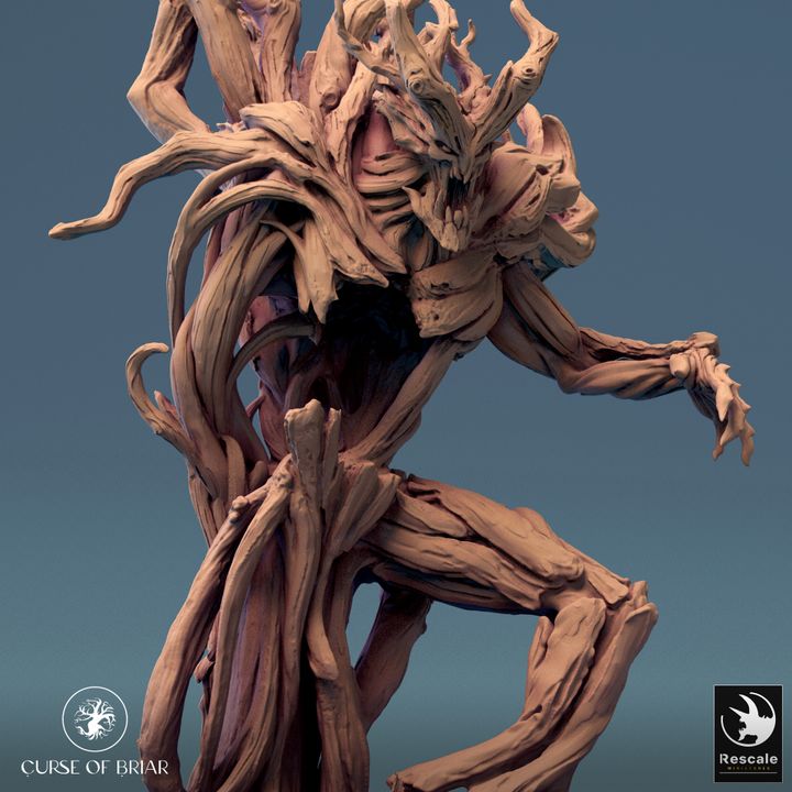Treefolk Nature Magic Creature | Large | Rescale Miniatures | D&D DnD Pathfinder Miniature