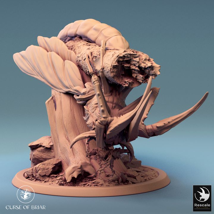 Sky Cutter Insectoid Monstrosities | Large | Rescale Miniatures | D&D DnD Pathfinder Miniature