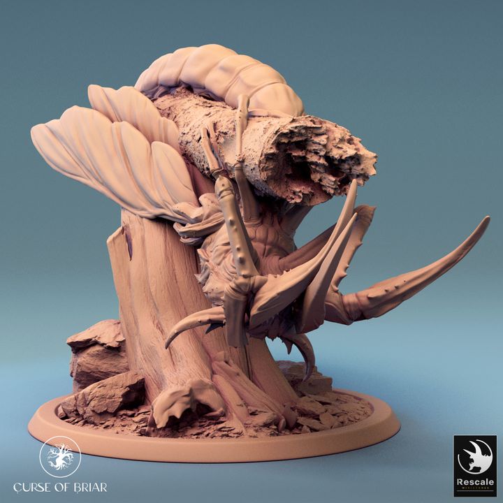 Sky Cutter Insectoid Monstrosities | Large | Rescale Miniatures | D&D DnD Pathfinder Miniature