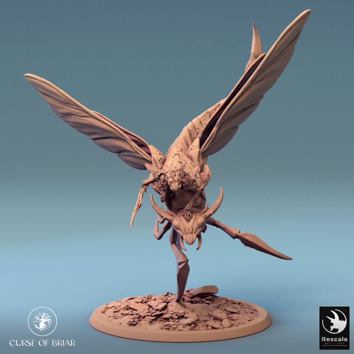 Sky Cutter Fly Insect Beast Monster | Large | Rescale Miniatures | D&D DnD Pathfinder Miniature