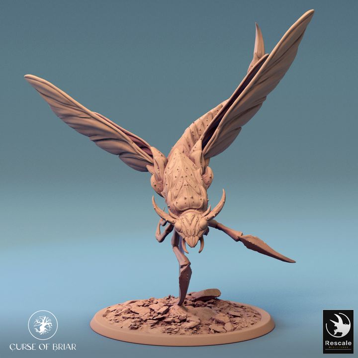 Sky Cutter Fly Insect Beast Monster | Large | Rescale Miniatures | D&D DnD Pathfinder Miniature