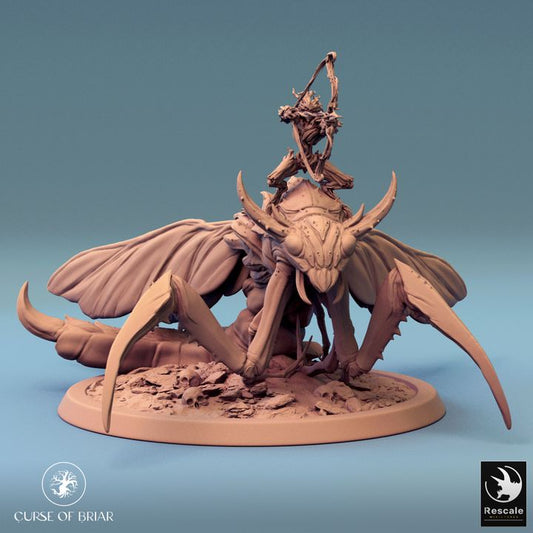Sky Cutter Insectoid Beast Mount | Large | Rescale Miniatures | D&D DnD Pathfinder Miniature