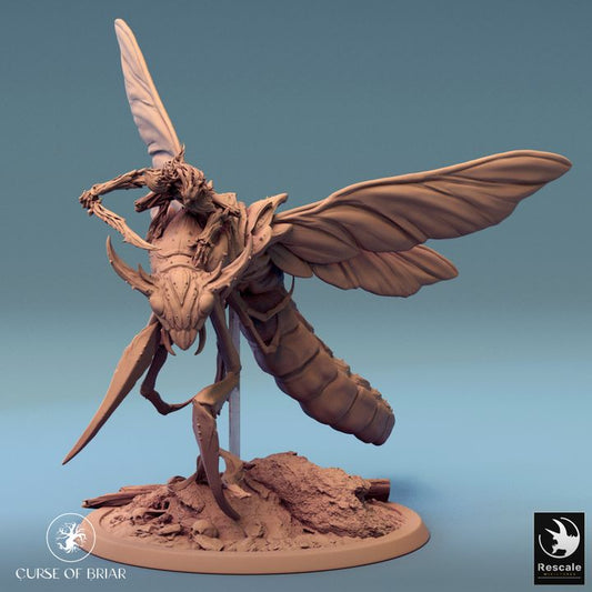 Sky Cutter Insect Monster Miniature | Large | Rescale Miniatures | D&D DnD Pathfinder Miniature