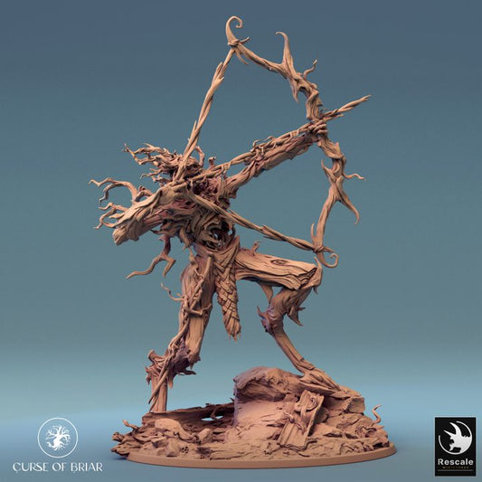 Twig Blight Archer Plant Monster | Medium | Rescale Miniatures | D&D DnD Pathfinder Miniature