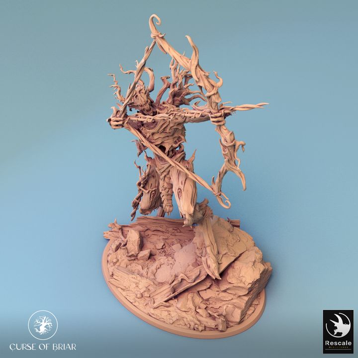 Twig Blight Archer Plant Monster | Medium | Rescale Miniatures | D&D DnD Pathfinder Miniature