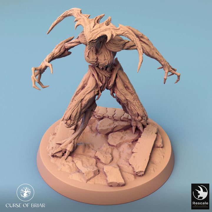 Collection Wood Fey Guardian Miniature | Large | Rescale Miniatures | D&D DnD Pathfinder Miniature