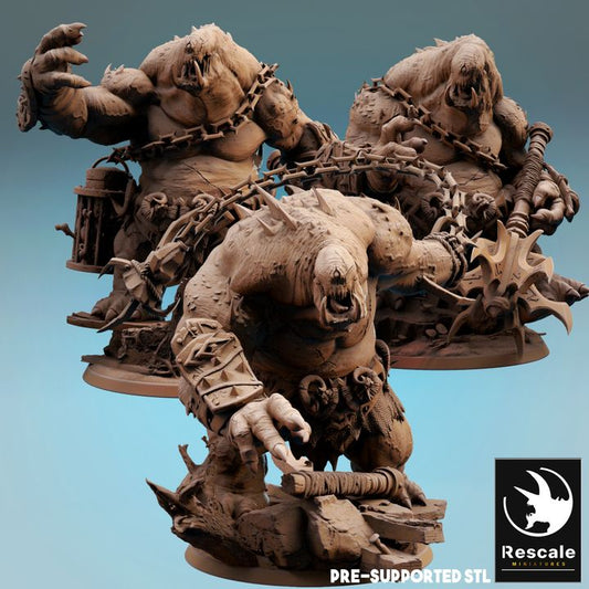 Infernum Cyclops Giant Monster | Gargantuan | Rescale Miniatures | D&D DnD Pathfinder Miniature