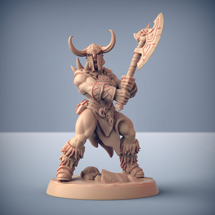 Dragonpeak Barbarian Warrior Dragonborn | Medium | Artisan Guild | D&D DnD Pathfinder Miniature