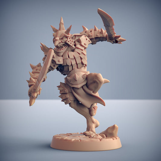 Blackrazor Hobgoblin - Warrior (25mm Base)