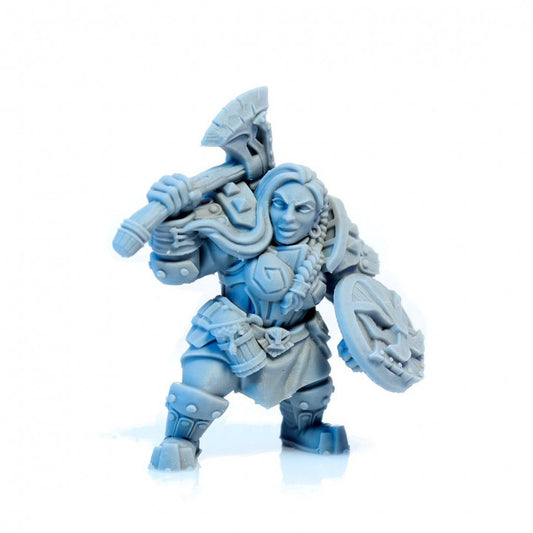 Dwarven Defender - Guard (25mm Base)