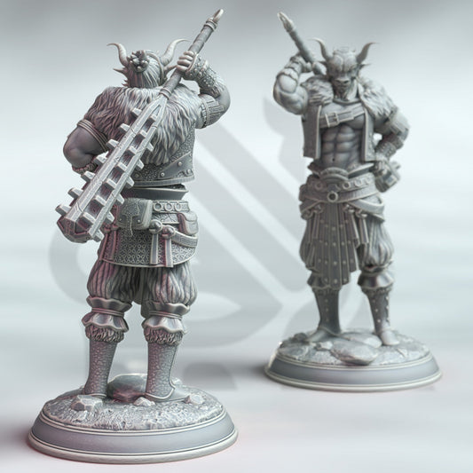 Samurai of the Ox - Daisuke Ushio (25mm Base)