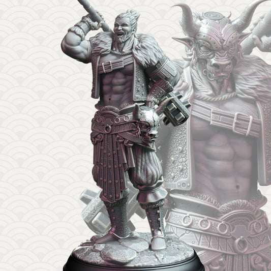 Samurai of the Ox - Daisuke Ushio (25mm Base)