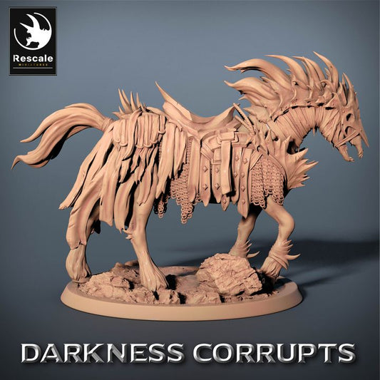Darknight DeathHorse - Walk (50mm Base)