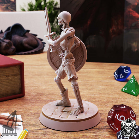 Skeleton Warrior - Guard (25mm Base)