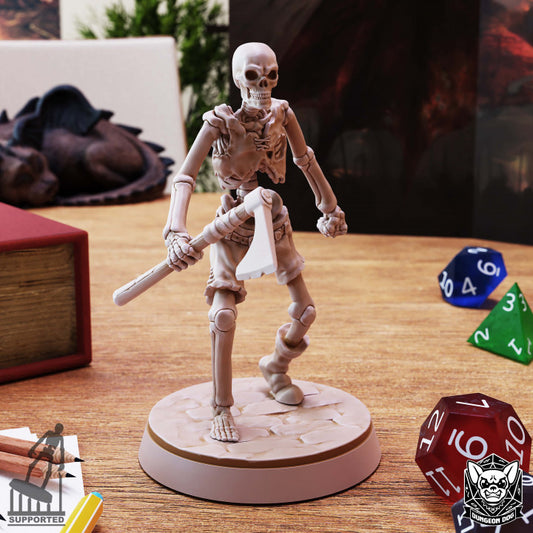Skeleton Warrior - Marching (25mm Base)