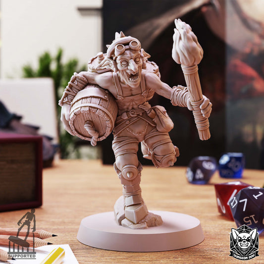 Goblin Bomber - Running (25mm Base)