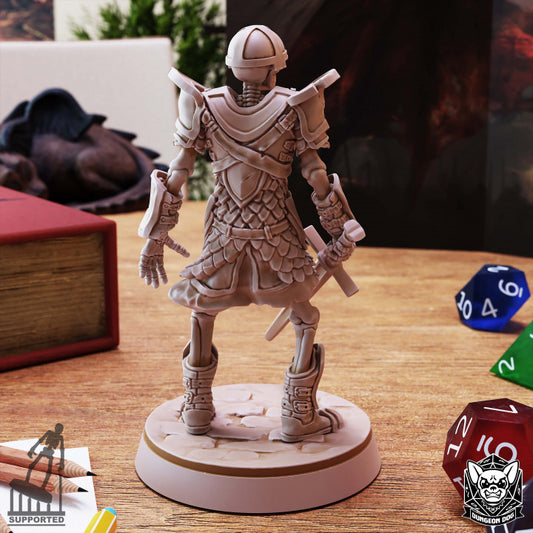 Skeleton Heavy Armored - Guard (25mm Base)