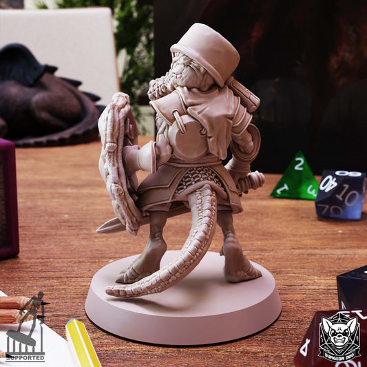 Kobold Warrior - Guard (25mm Base)