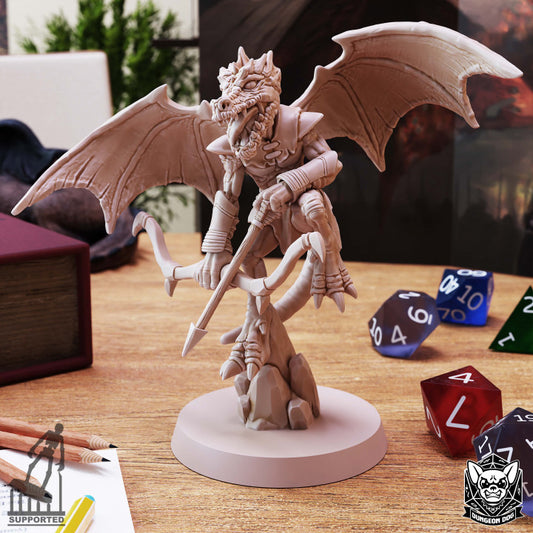 Kobold Winged - Perched (25mm Base)