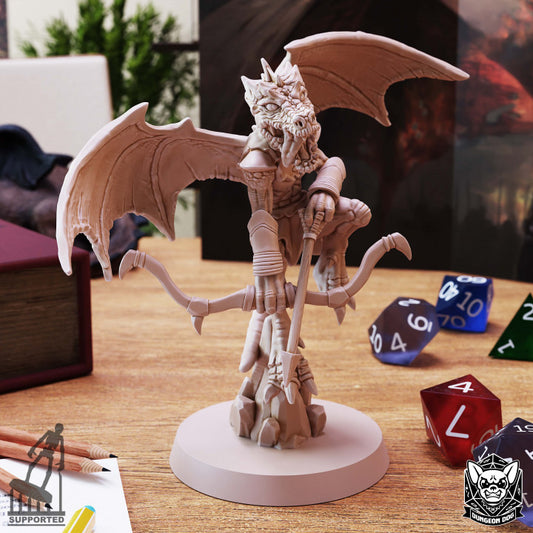 Kobold Winged - Perched (25mm Base)