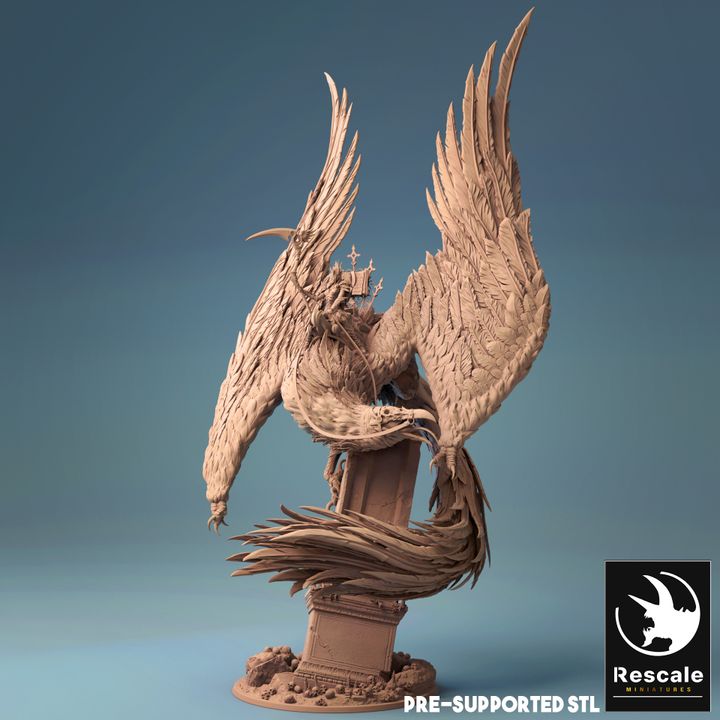 Death Rider Fiend Undead Demon | Gargantuan | Rescale Miniatures | D&D DnD Pathfinder Miniature