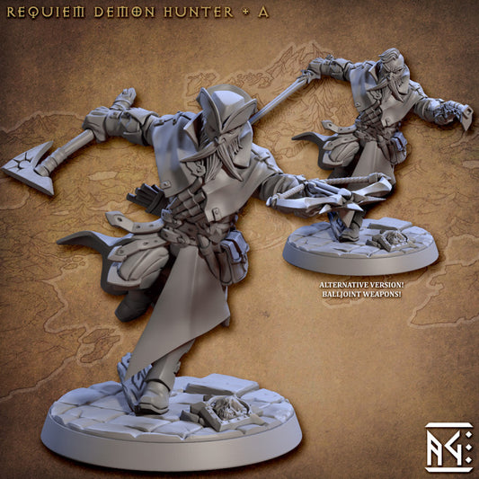 Requiem Demon Hunter - Action (25mm Base)