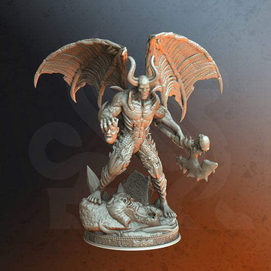 Demon of Ash - Aggressive (25mm Base)