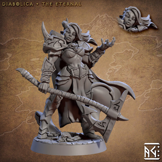 Demon Sorcerer Warlock Miniature | Medium | Artisan Guild | D&D DnD Pathfinder Miniature