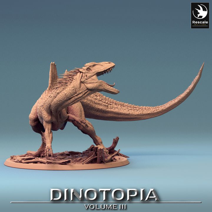 Concavenator Cry - Majestic (75mm Base)