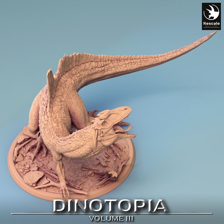 Concavenator Cry - Majestic (75mm Base)