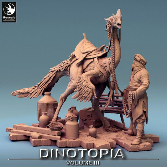 Dinosaur Mount Monster | Gargantuan | Rescale Miniatures | D&D DnD Pathfinder Miniature