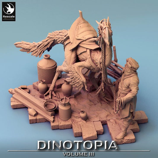 Dinosaur Mount Monster | Gargantuan | Rescale Miniatures | D&D DnD Pathfinder Miniature