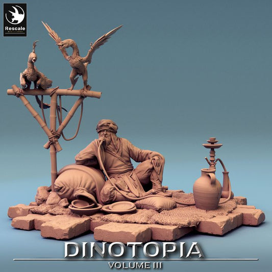 Collection Dinosaurs Fantasy Diorama Beasts | Large | Rescale Miniatures | D&D DnD Pathfinder Miniature