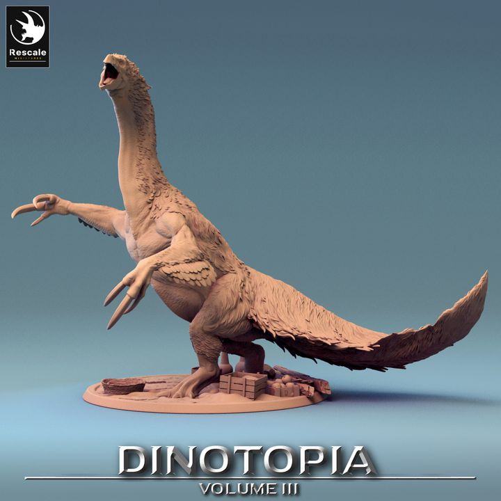 Therizinosaurus Dinosaur Model Beasts | Large | Rescale Miniatures | D&D DnD Pathfinder Miniature
